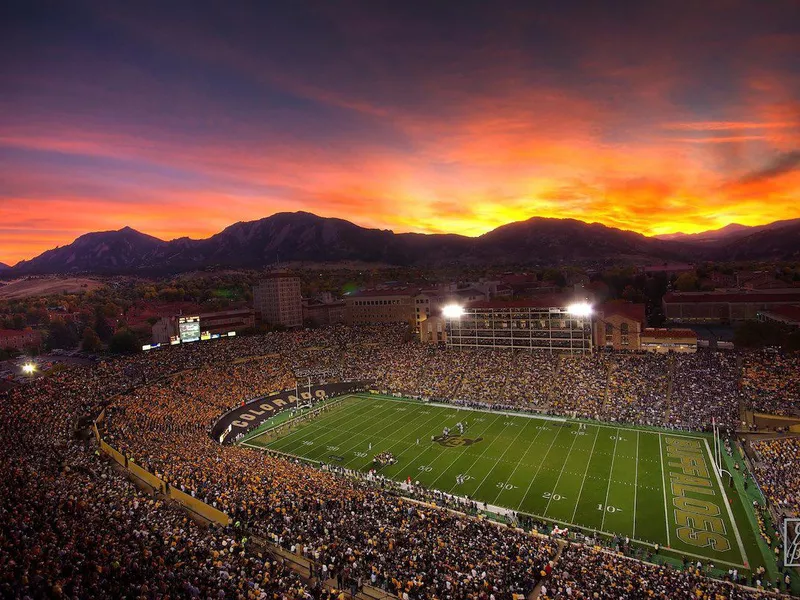 Folsom Field in Boulder, Colorado