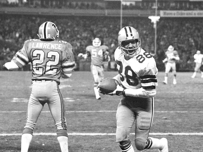 Dallas Cowboys wide receiver Drew Pearson in 1981