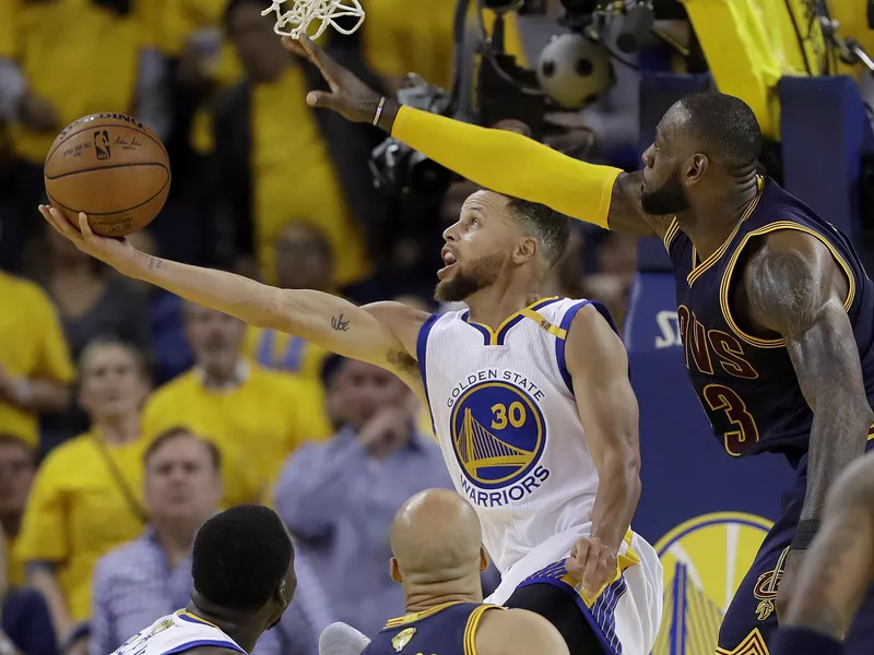 Stephen Curry, LeBron James