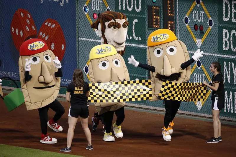 Pittsburgh Pirates racing pierogis