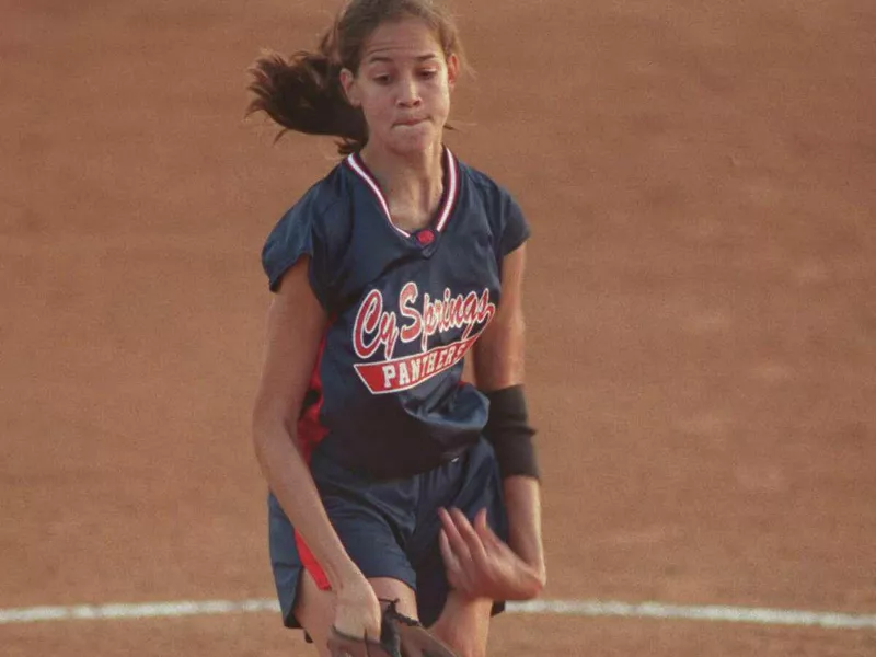 Cy Springs pitcher Cat Osterman