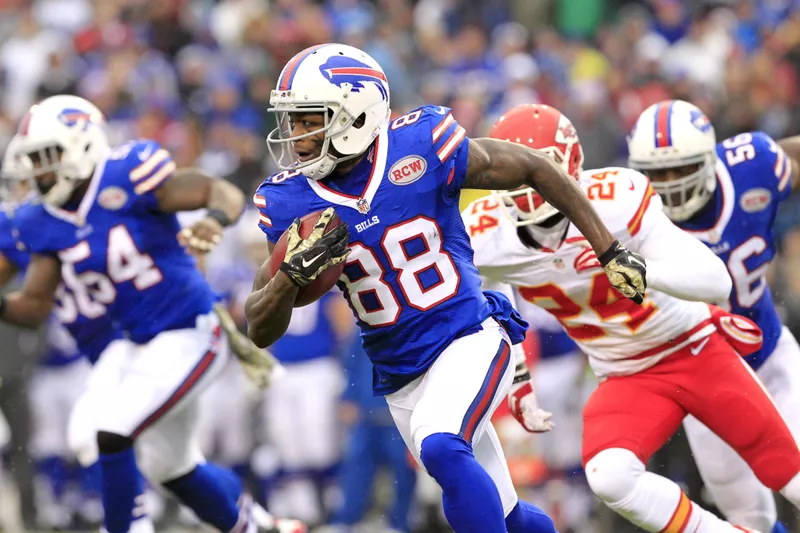 Buffalo Bills wide receiver Marquise Goodwin