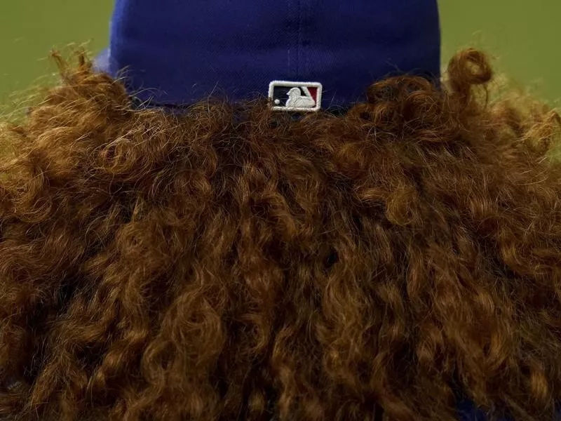 Dustin May's hair