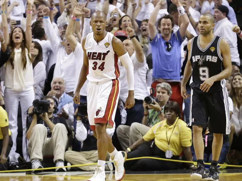 Ray Allen and Tony Parker