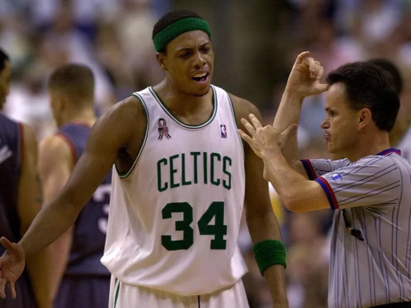 Boston Celtics forward Paul Pierce