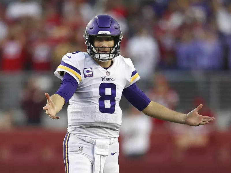 Minnesota Vikings quarterback Kirk Cousins