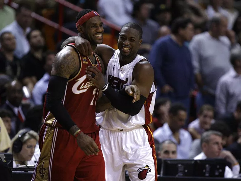 LeBron James, Dwyane Wade