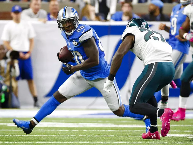 Detroit Lions wide receiver Anquan Boldin