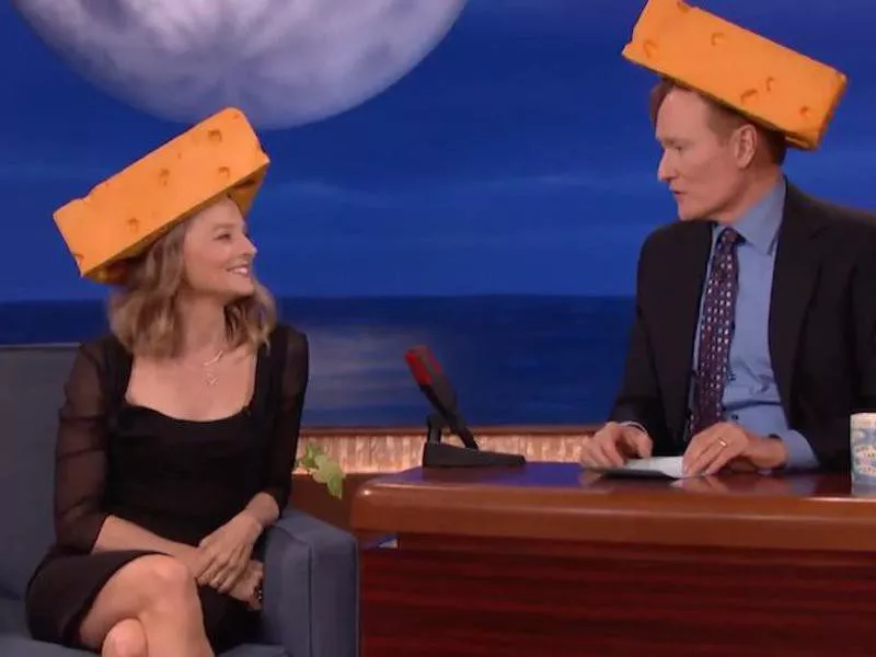 Jodie Foster and Conan O'Brien