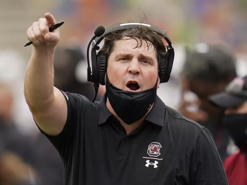 South Carolina coach Will Muschamp