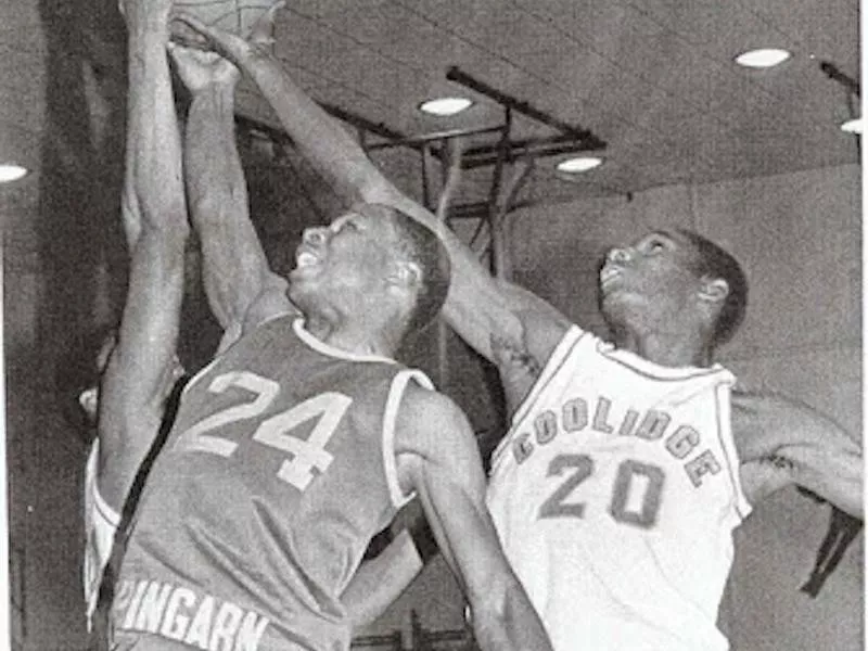 Spingarn High guard Sherman Douglas