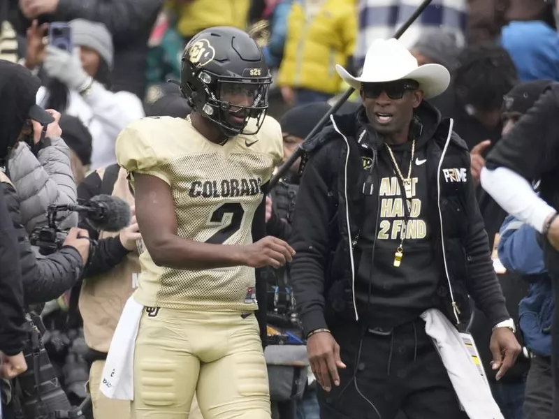 Colorado quarterback Shedeur Sanders