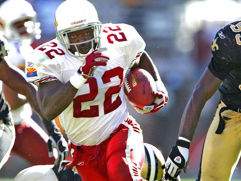 Arizona Cardinals running back Emmitt Smith