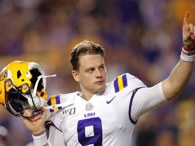 LSU quarterback Joe Burrow