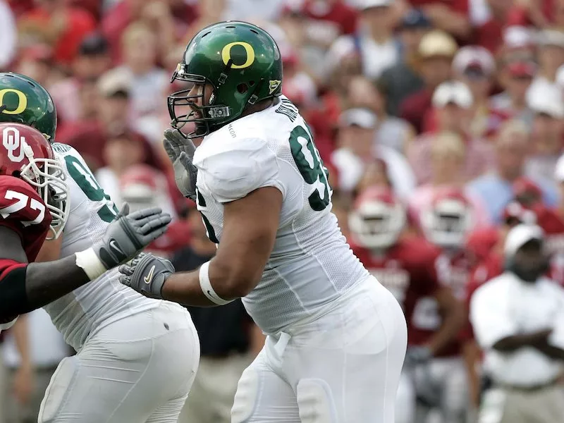 Oregon defensive tackle Haloti Ngata