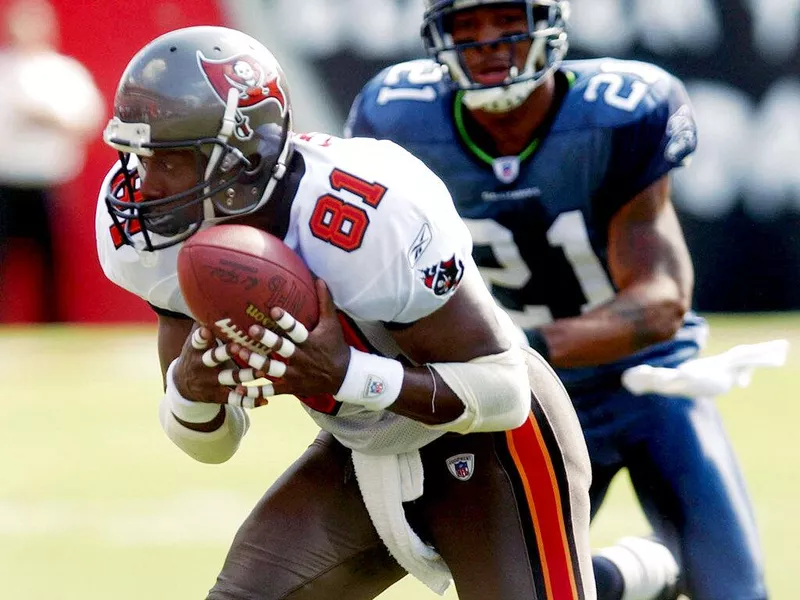 Tampa Bay Buccaneers wide receiver Tim Brown