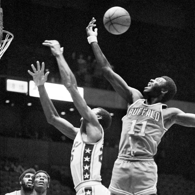 Bob McAdoo went up for a shot