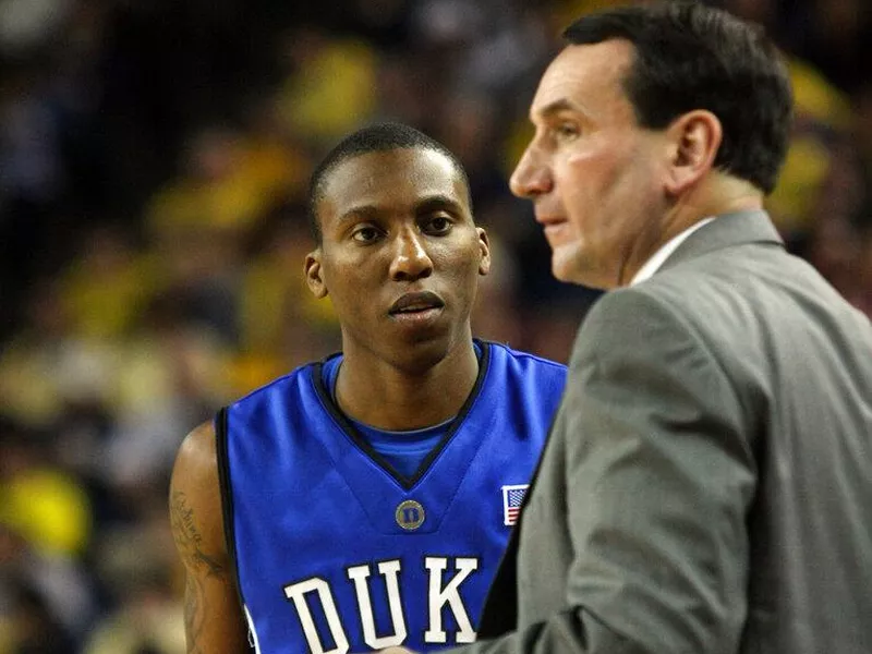 Nolan Smith and Mike Krzyzewski