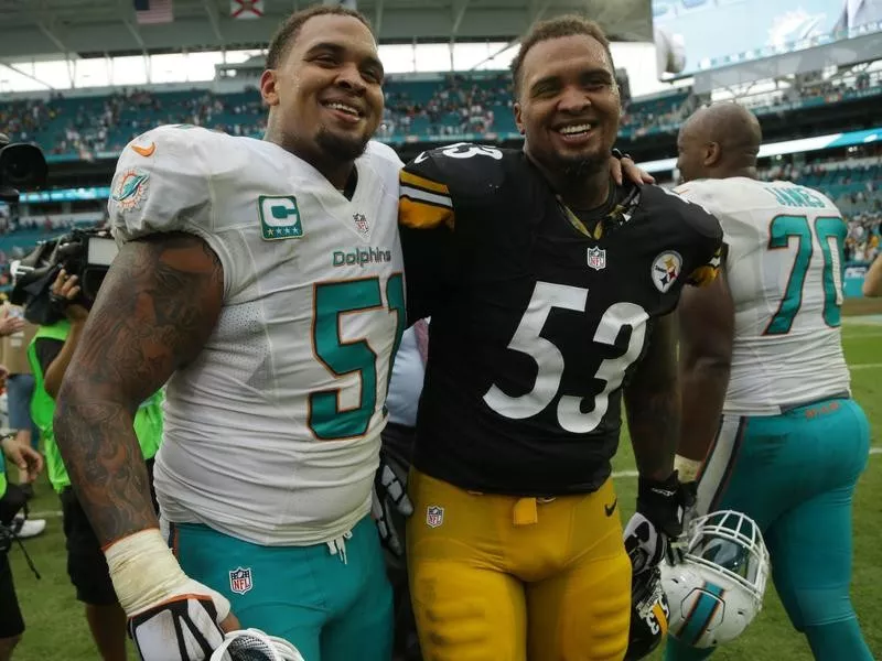 Lakeland High offensive lineman Mike Pouncey and Maurkice Pouncey