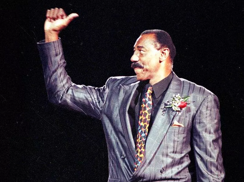 Wilt Chamberlain in 1991