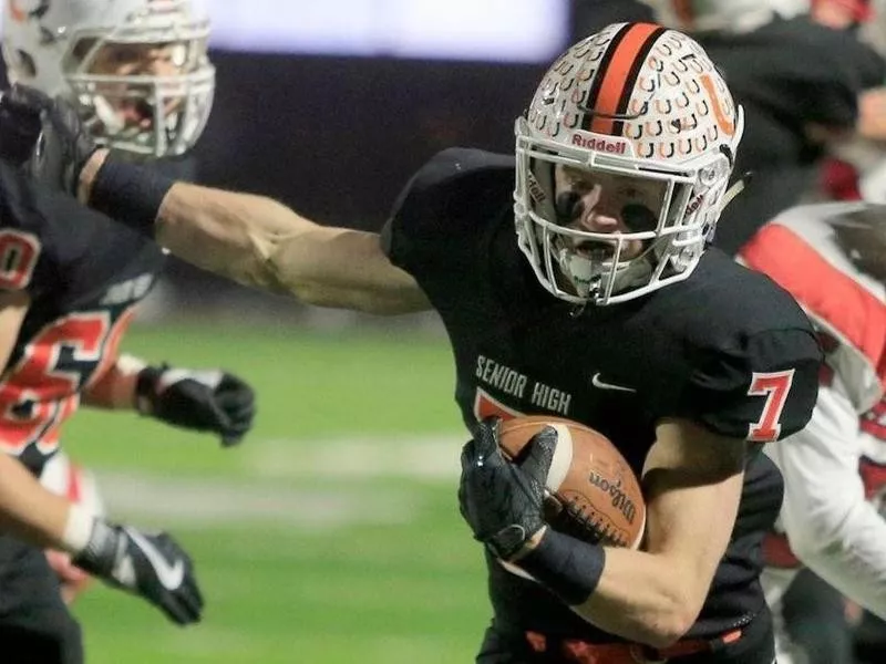 Billings Senior High wide receiver Gabe Sulser