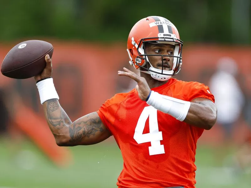 Cleveland Browns quarterback Deshaun Watson