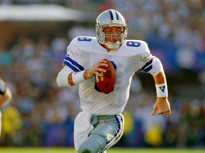 Dallas Cowboys quarterback Troy Aikman