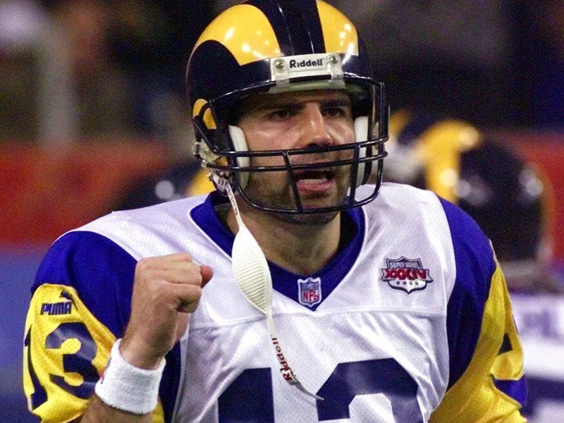 St. Louis Rams quarterback Kurt Warner