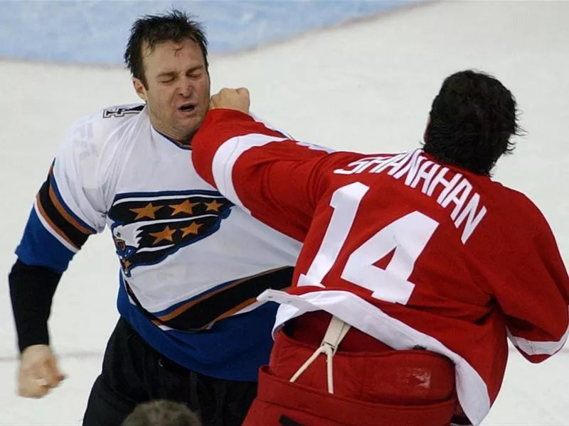 Detroit Red Wings left winger Brendan Shanahan