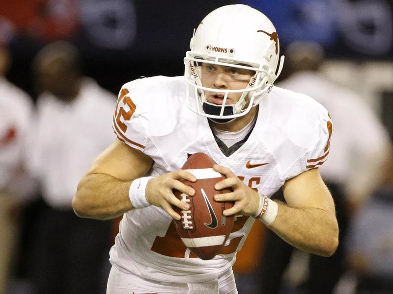 Texas quarterback Colt McCoy