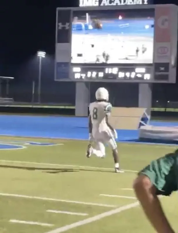 Miami Central cornerback Lawayne McCoy