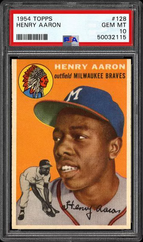 Hank Aaron 1954 Topps