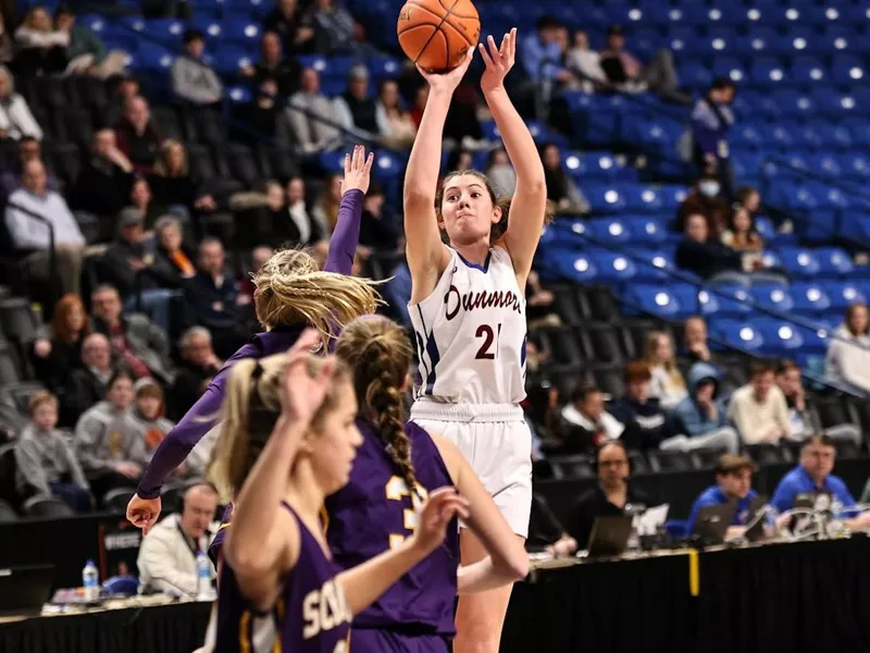 Dunmore High Forward Ciera Toomey