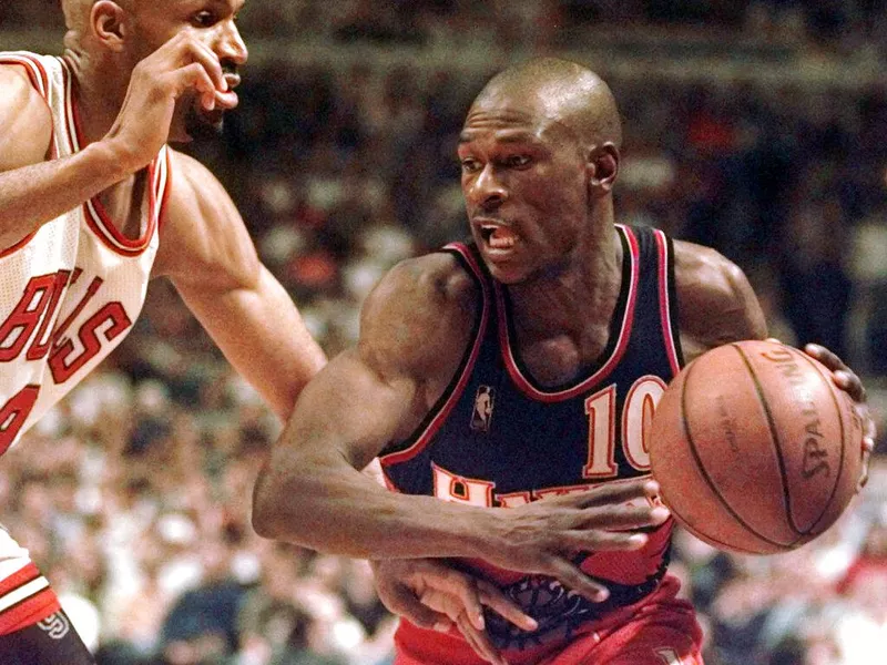 Atlanta Hawks point guard Mookie Blaylock