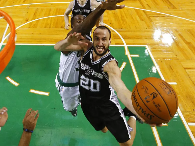 Manu Ginobili, Brandon Bass