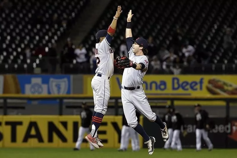 Francisco Lindor and Tyler Naquin