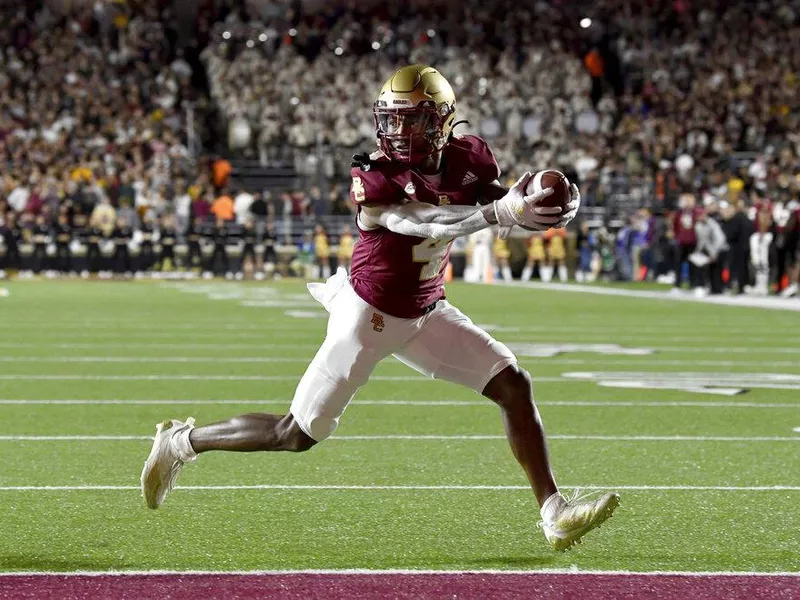 Boston College wide receiver Zay Flowers