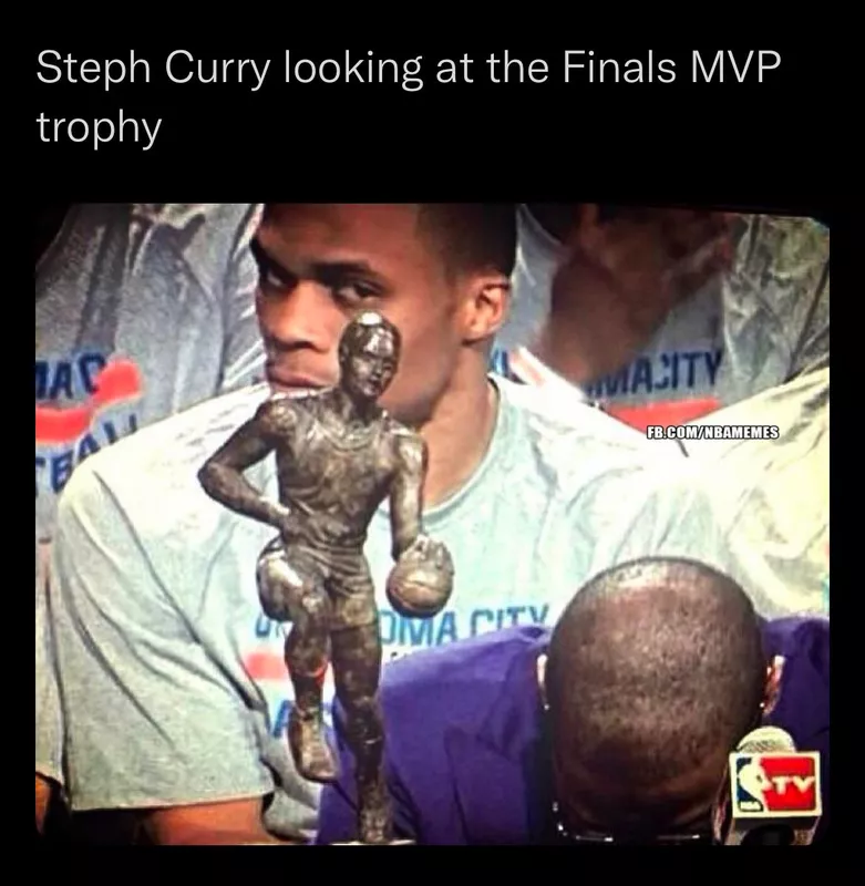 Finals MVP trophy