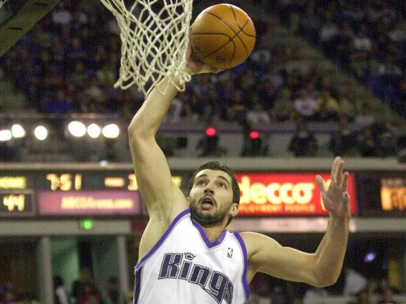 Sacramento Kings forward Peja Stojakovic