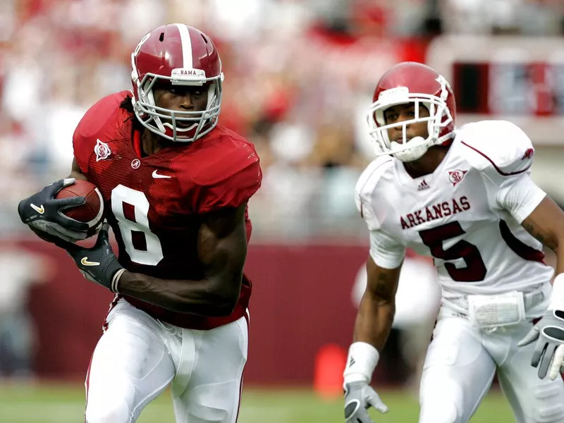 Alabama wide receiver Julio Jones