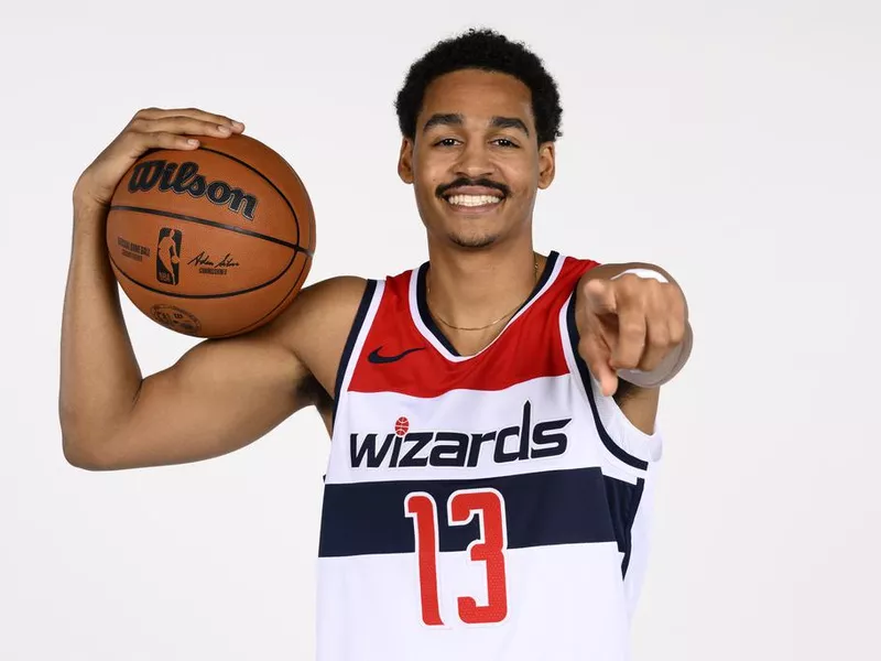 Washington Wizards guard Jordan Poole