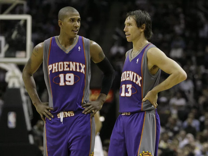 Raja Bell and Steve Nash talk