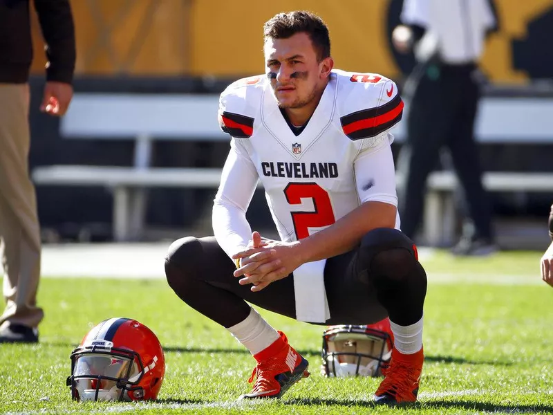 Cleveland Browns quarterback Johnny Manziel