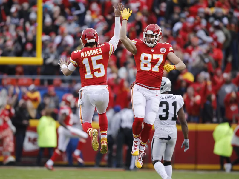 Patrick Mahomes, Travis Kelce