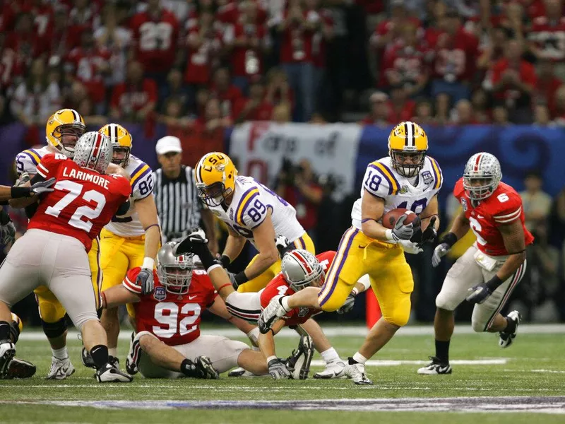 LSU RB Jacob Hester