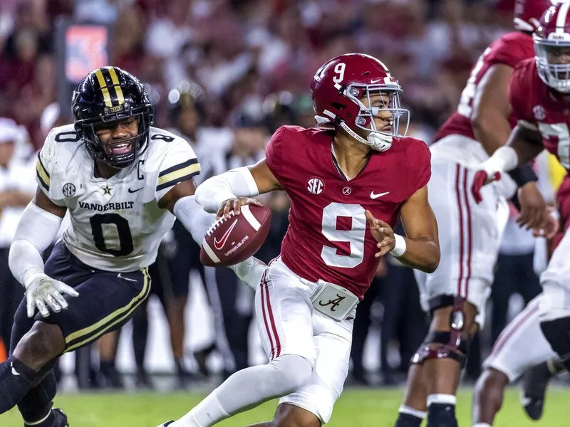 Alabama quarterback Bryce Young