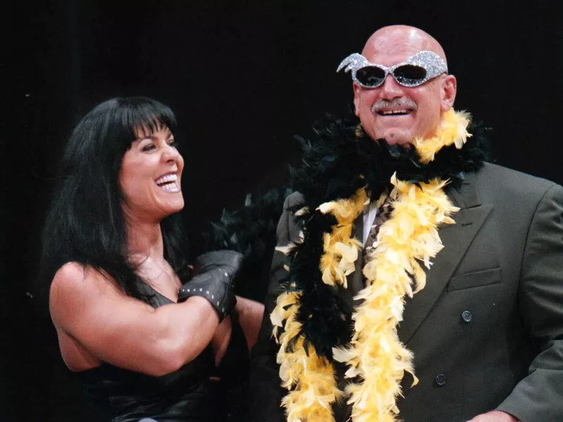 Jesse Ventura and Chyna Joan Laurer