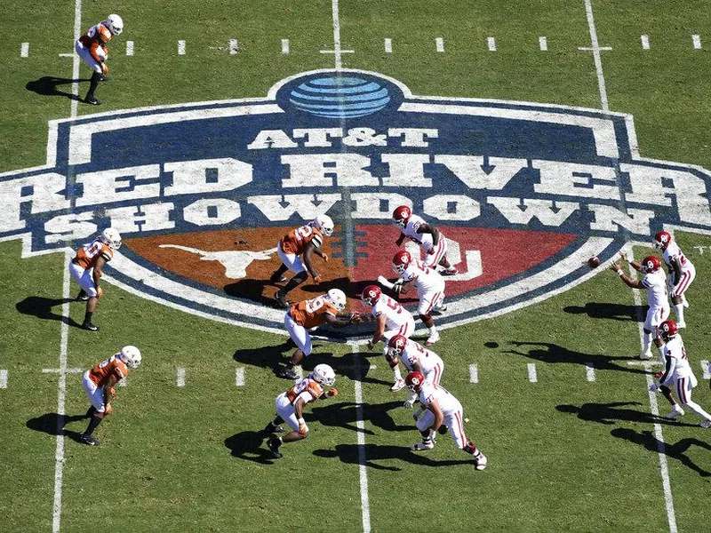 Oklahoma Texas football rivalry