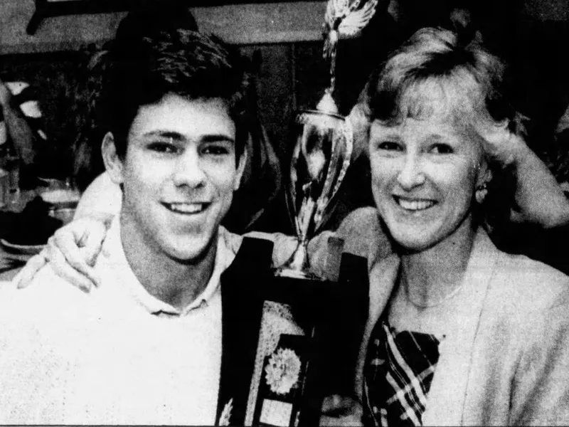 Mark Brunell at St. Joseph High School