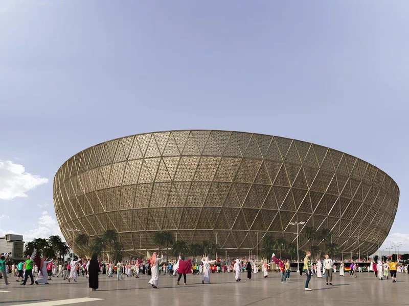 Lusail Stadium in Lusail